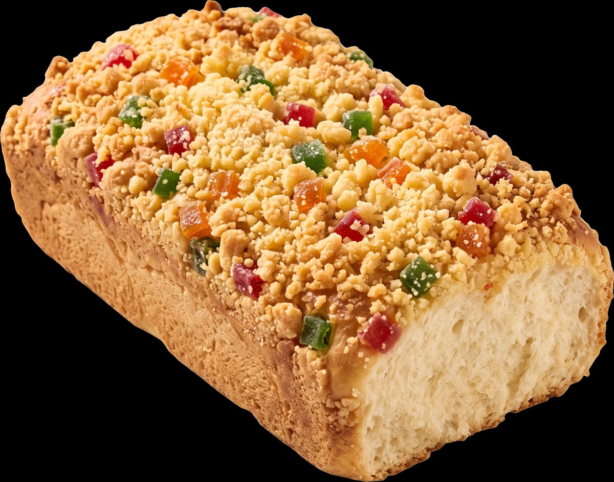 Cuca de frutas cristalizadas