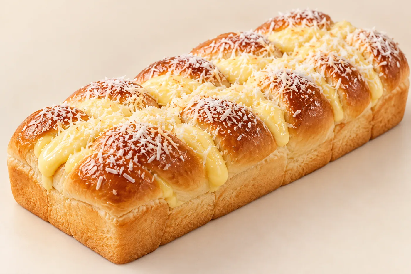 Rosca trançada com creme belga